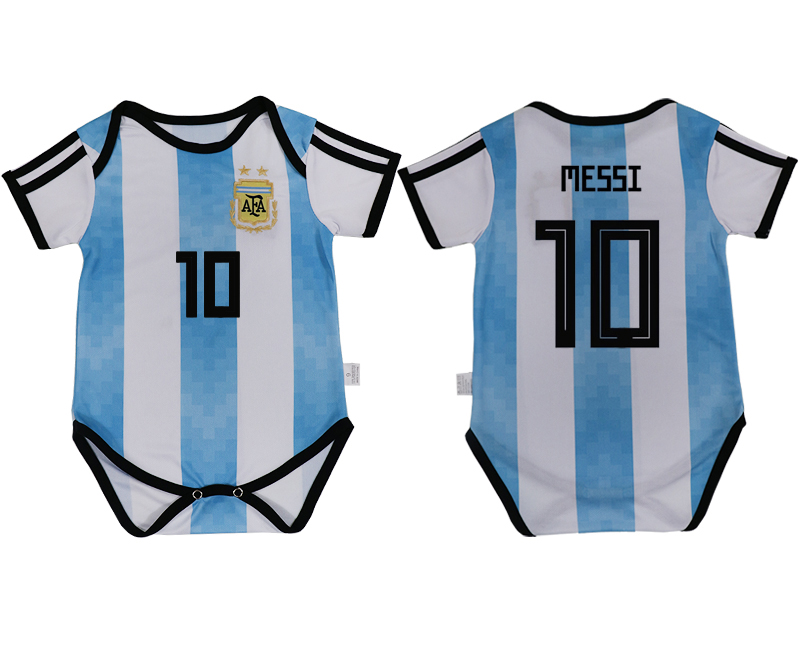 2018 FIFA WORLD CUP ARGENTINA BABY #10 MESSI BLUE